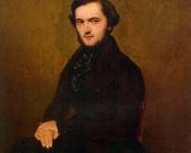 让 巴蒂斯特 卡米耶 柯罗 : Portrait of a Gentleman